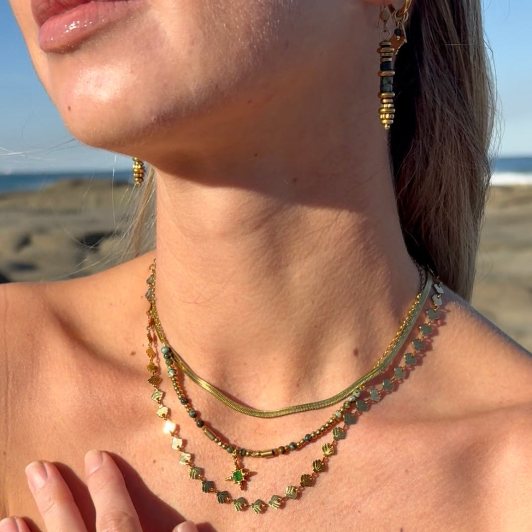 Elara Snake Chain Necklace