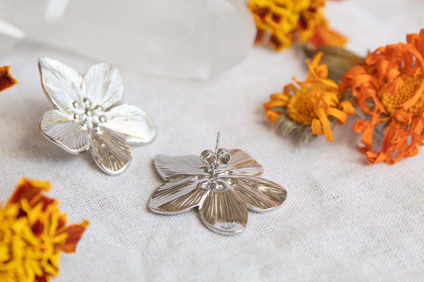 Earth Flower Earrings