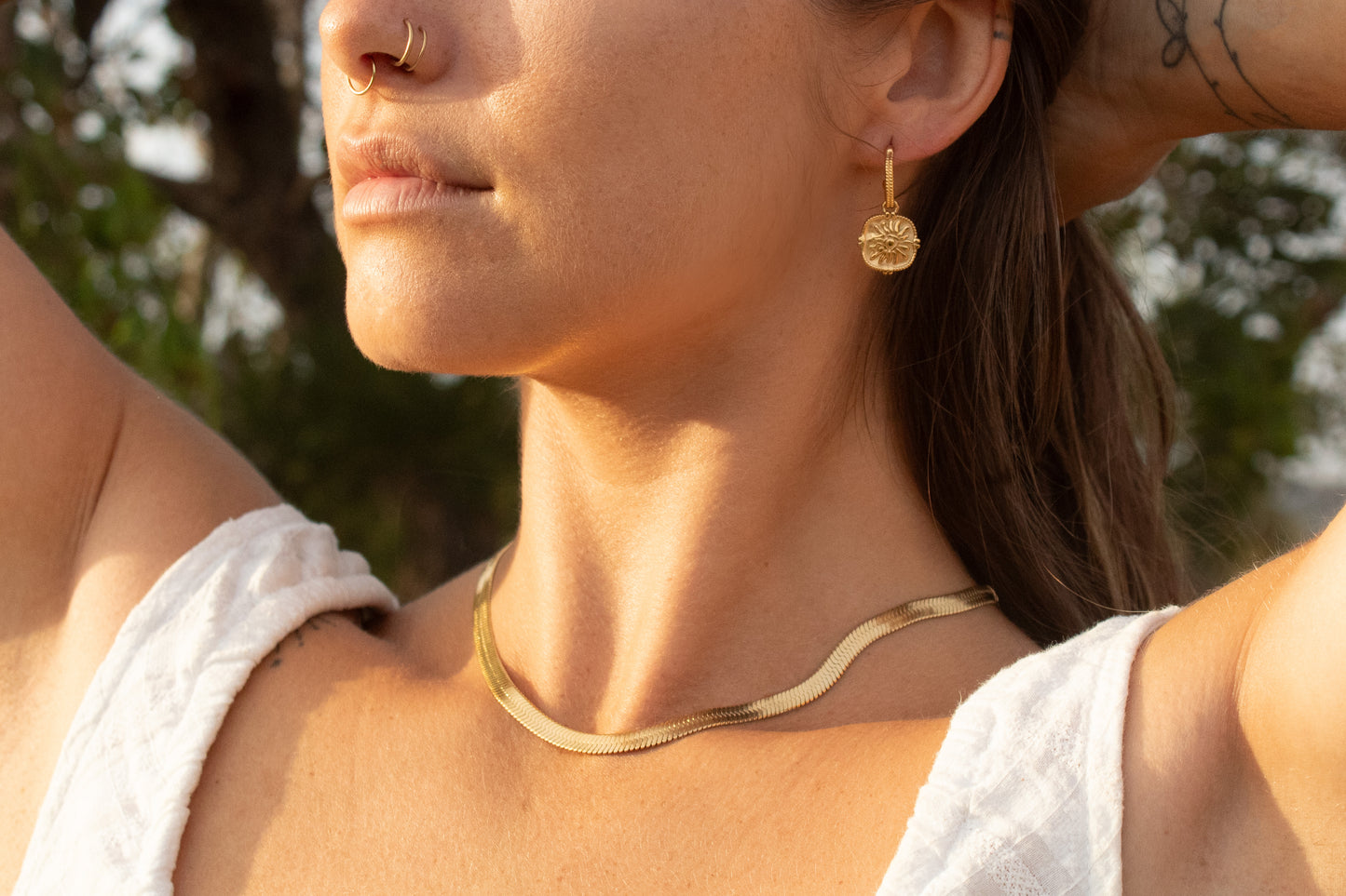Divine Sun Earrings