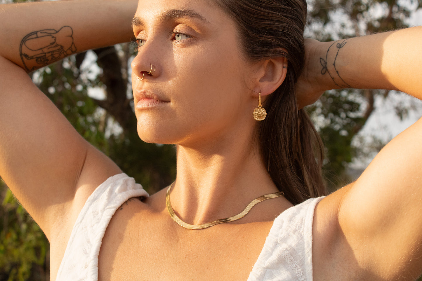 Divine Sun Earrings