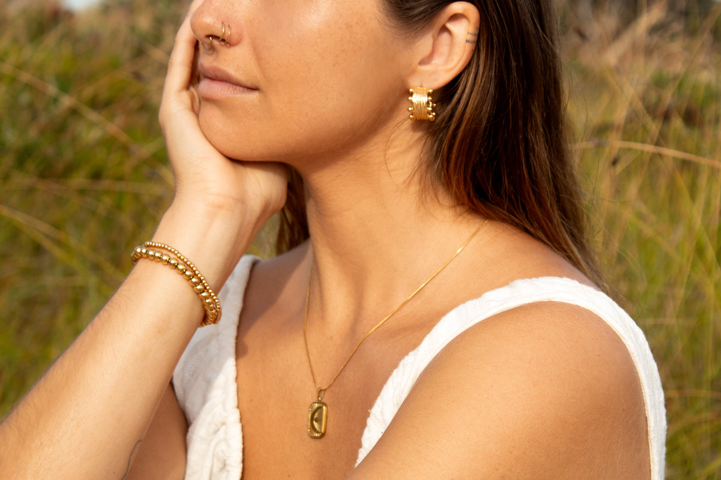 Golden Bead Bracelets