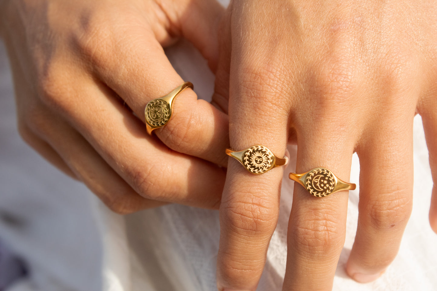 Moon Spirit Signet Ring