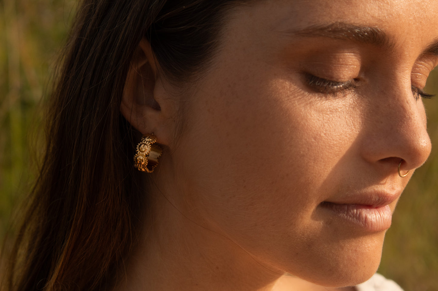 Sun Deity Earrings