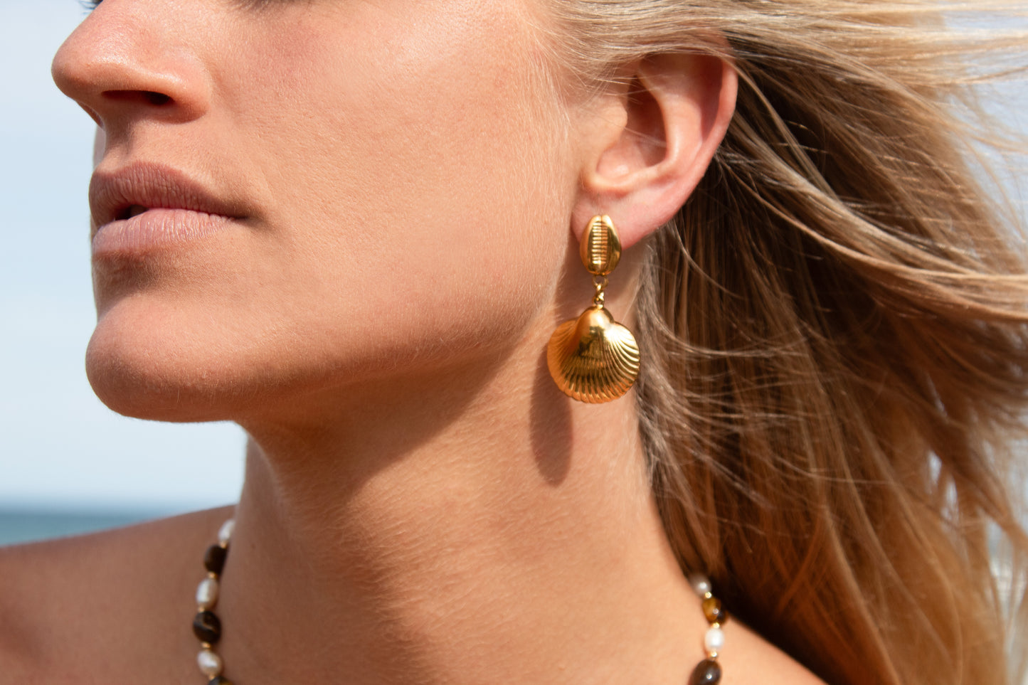 Golden Shore Earrings