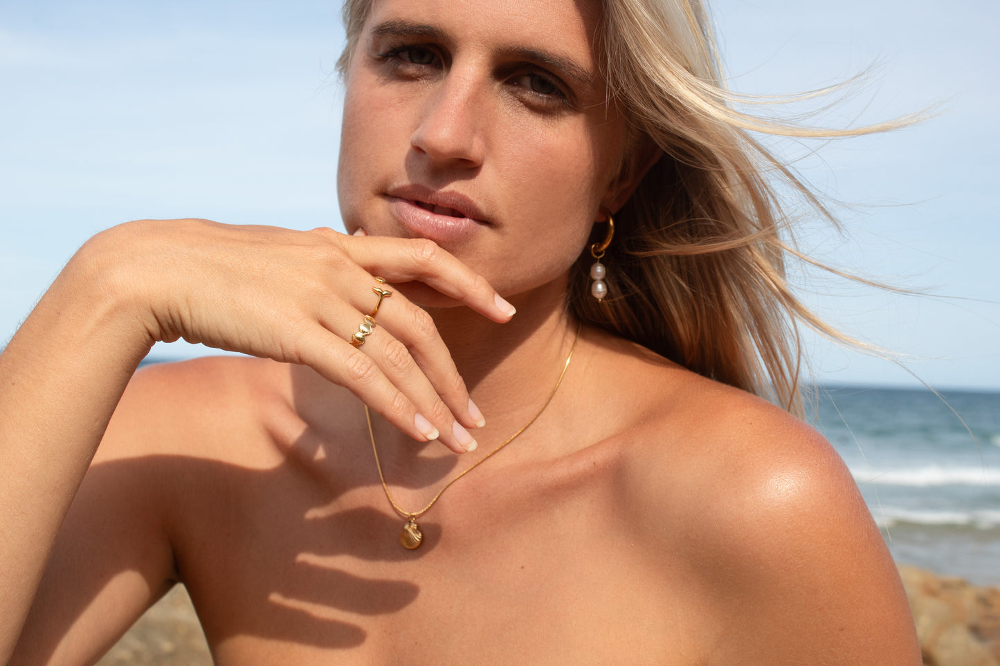 Pearl Drop Duo Earrings