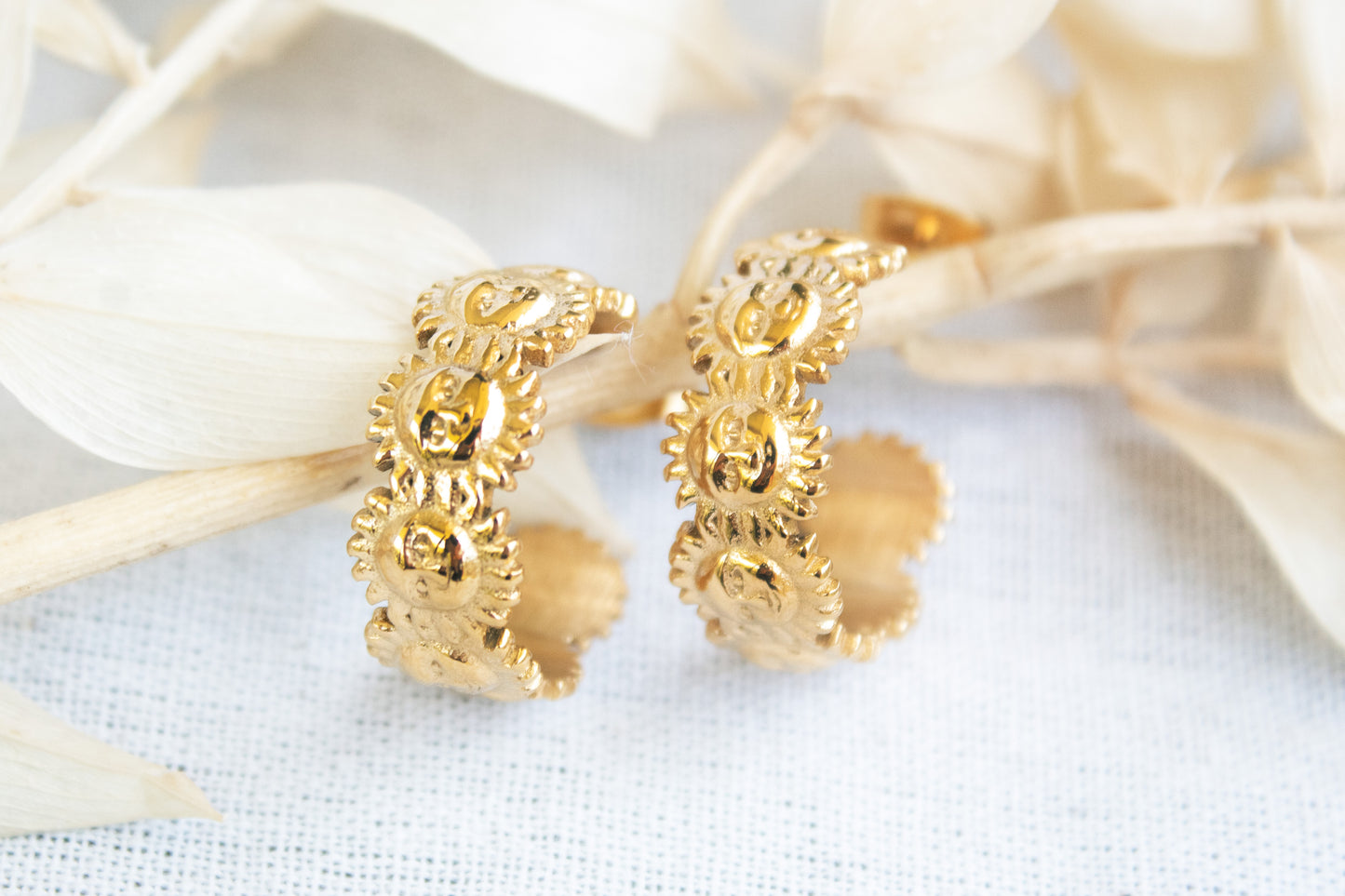Sun Deity Earrings