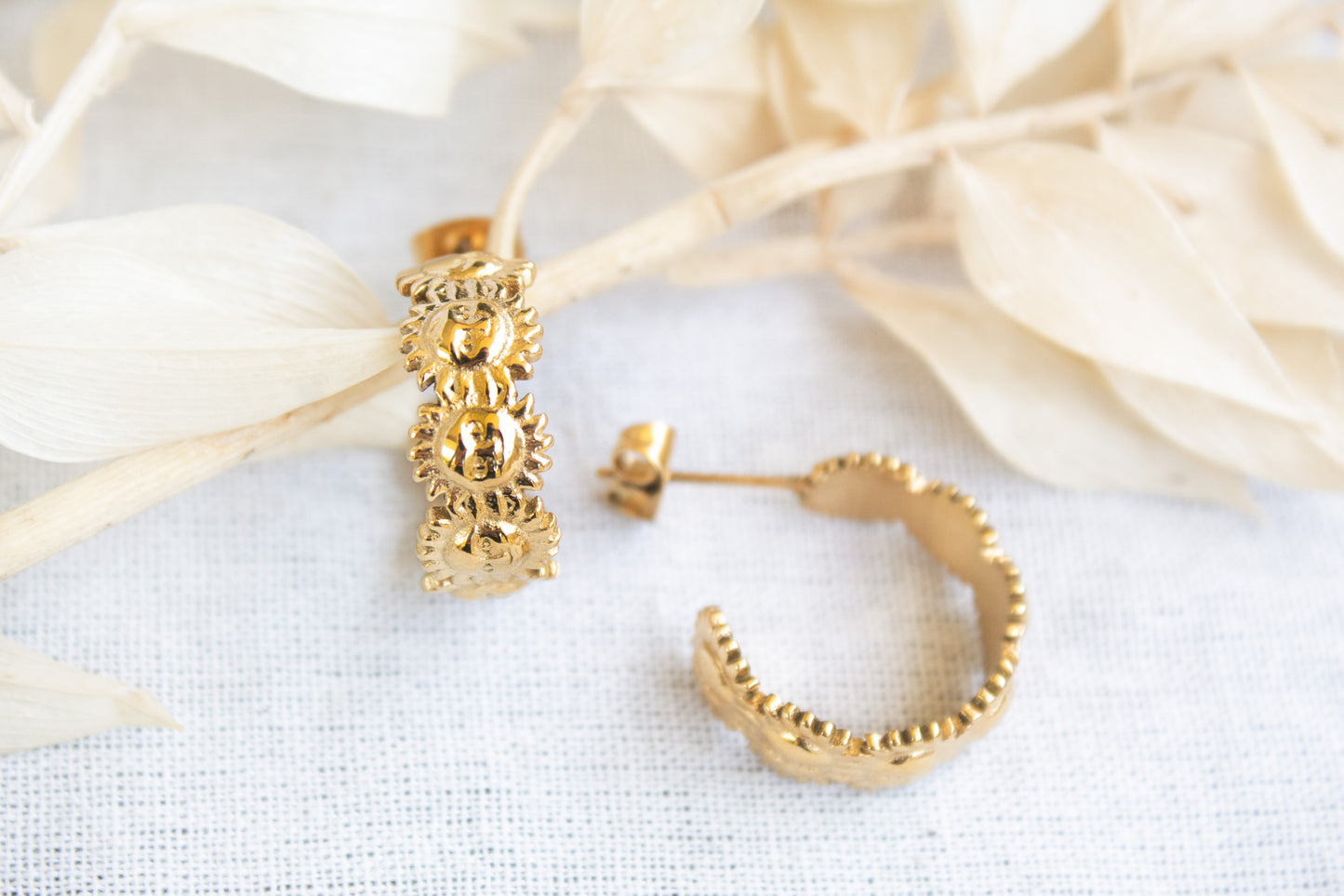 Sun Deity Earrings