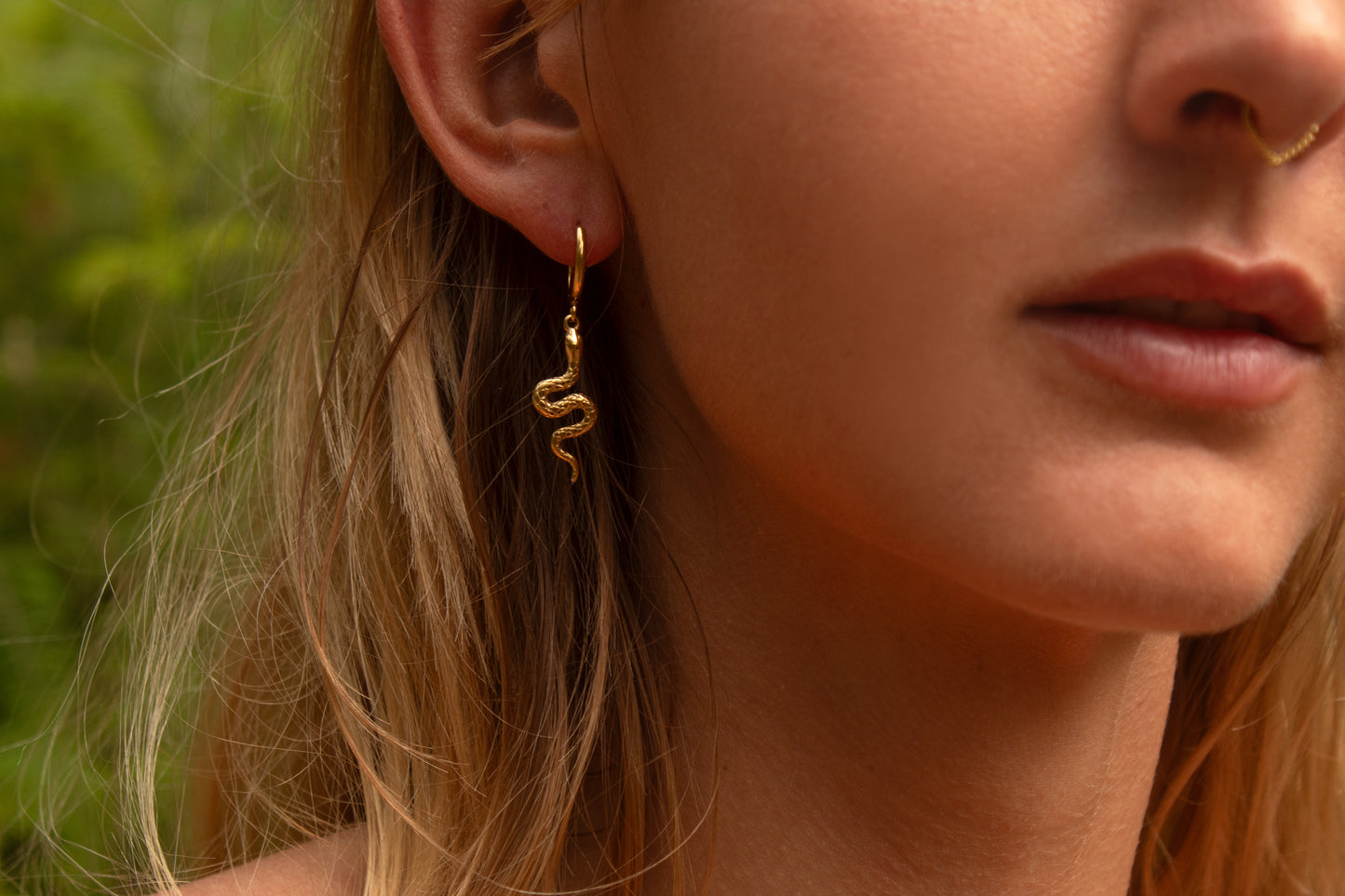 Sacred Serpent Earrings