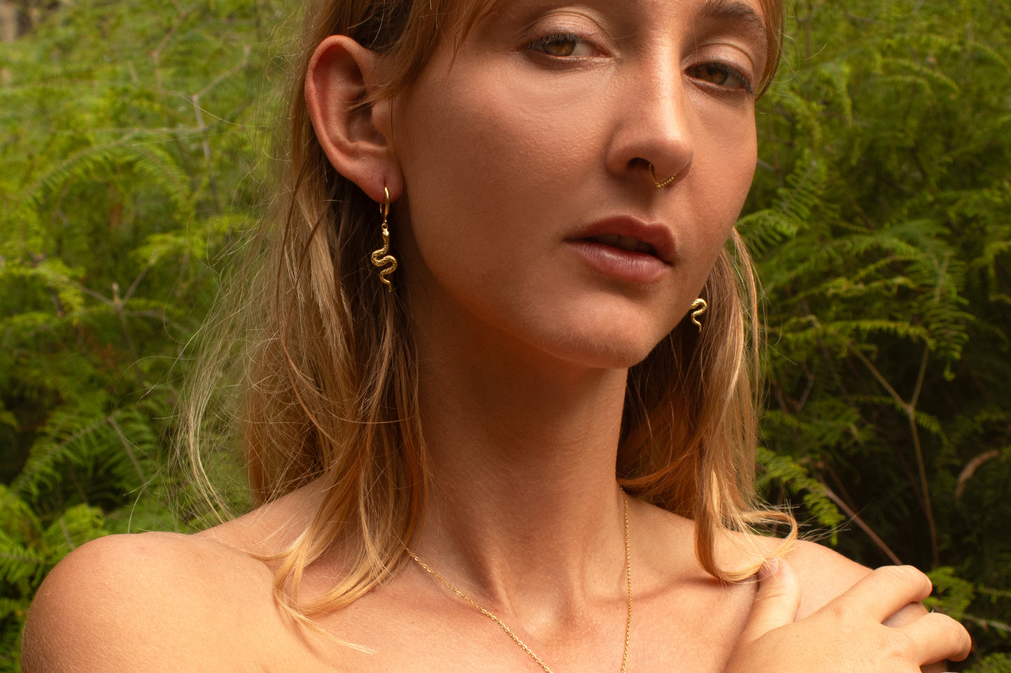 Sacred Serpent Earrings
