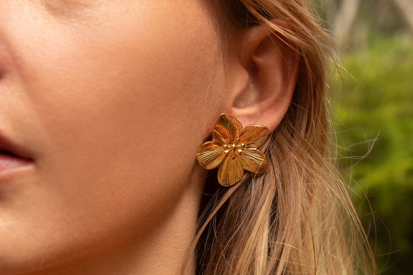 Earth Flower Earrings