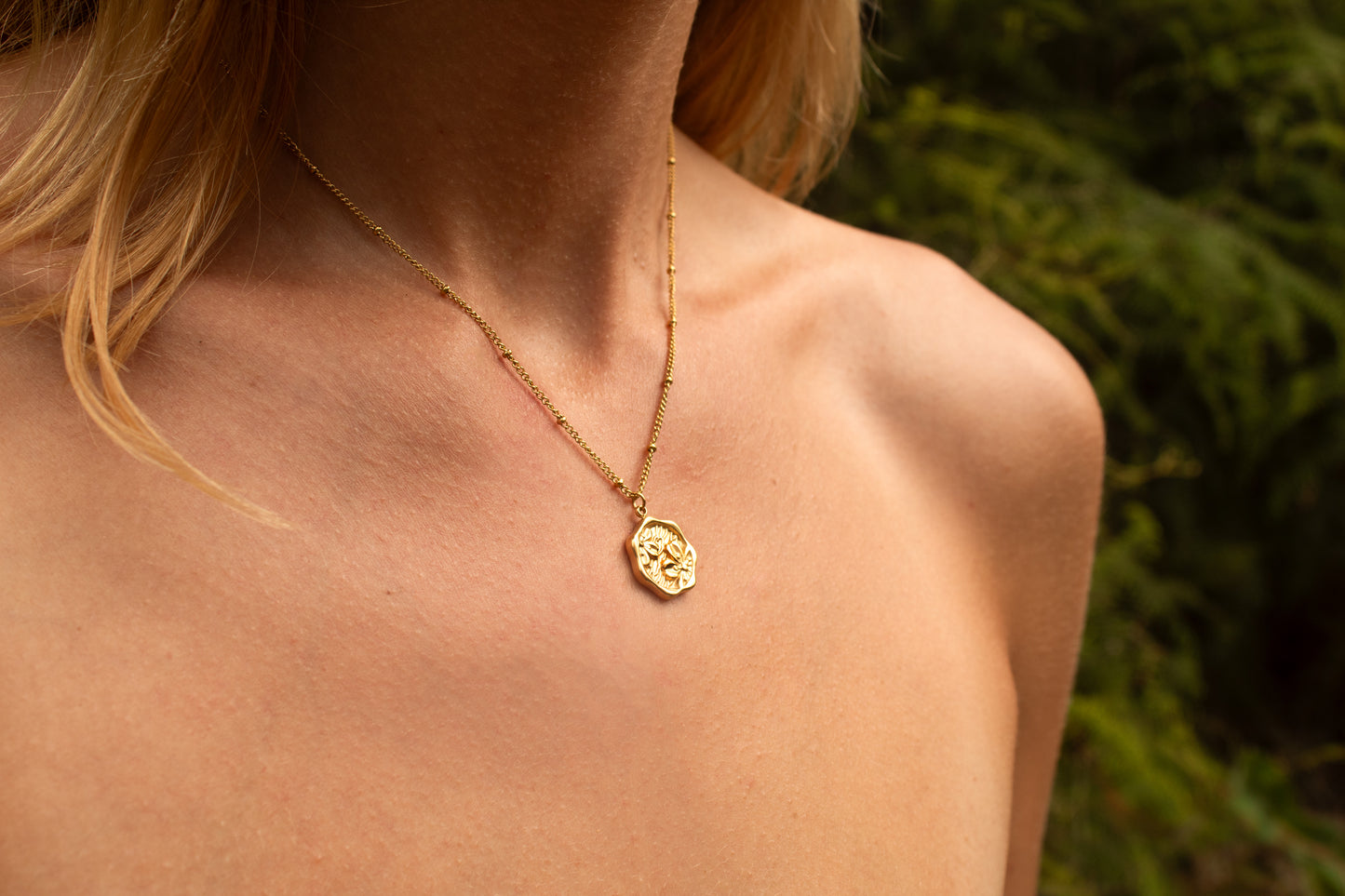 Native Flower Necklace