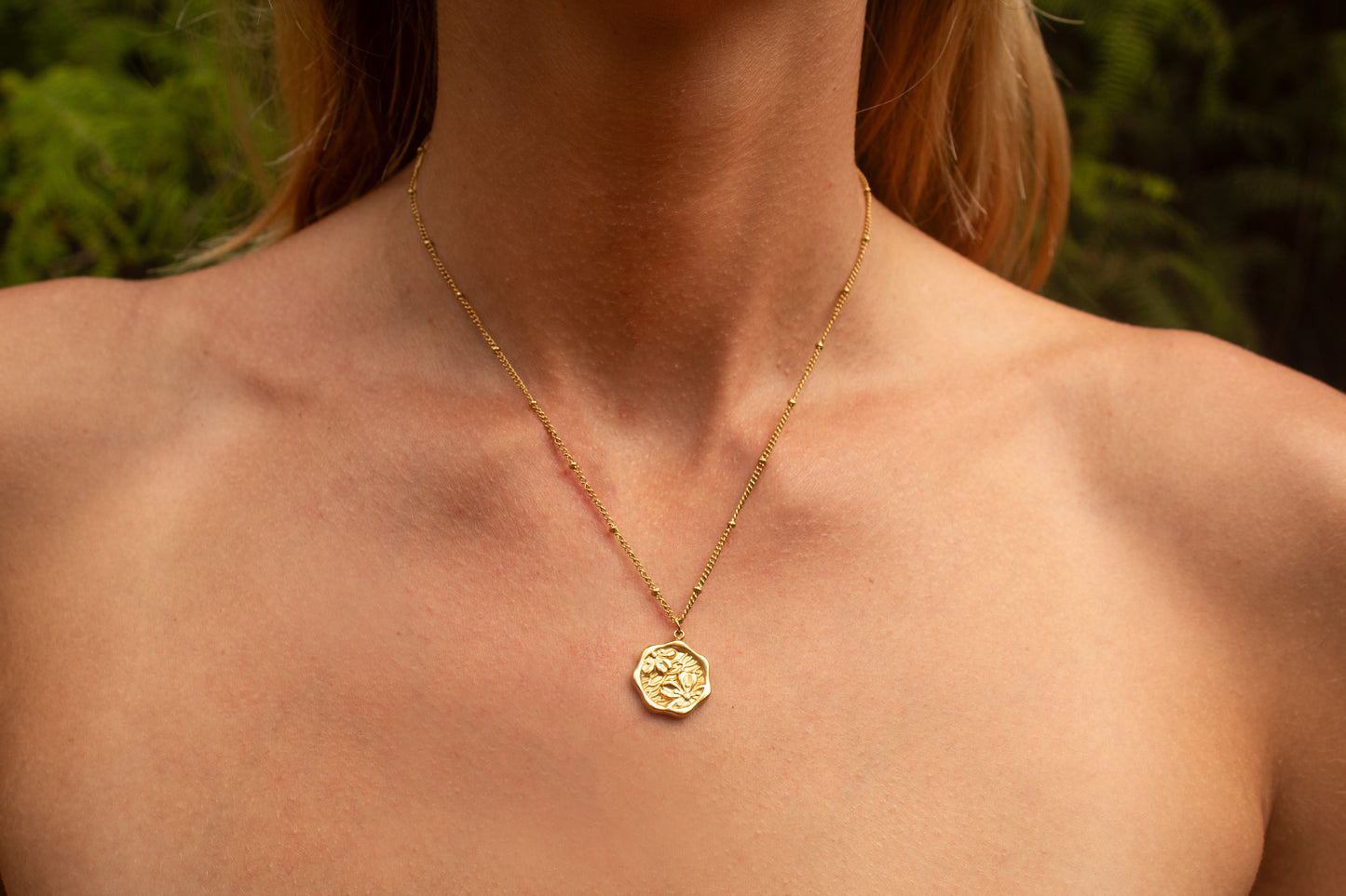 Native Flower Necklace