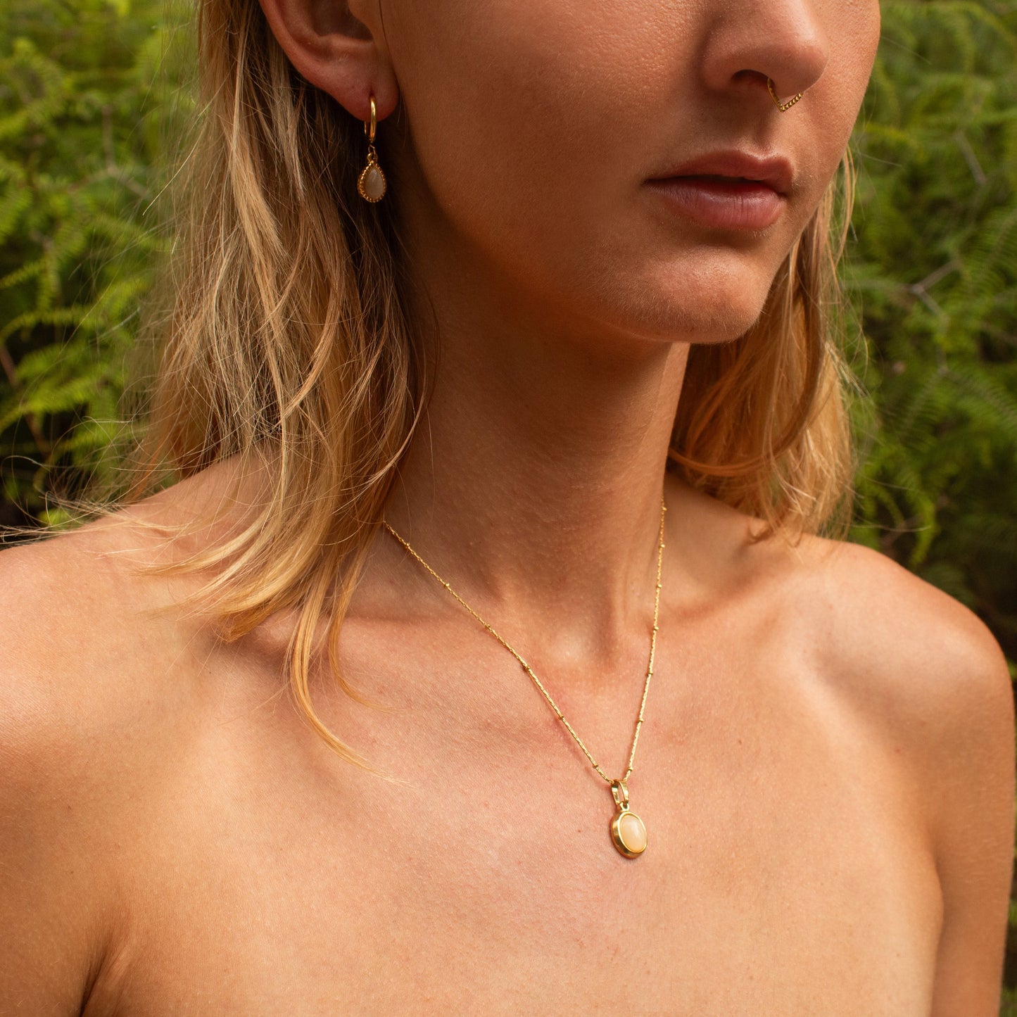 Pink Orbis Necklace