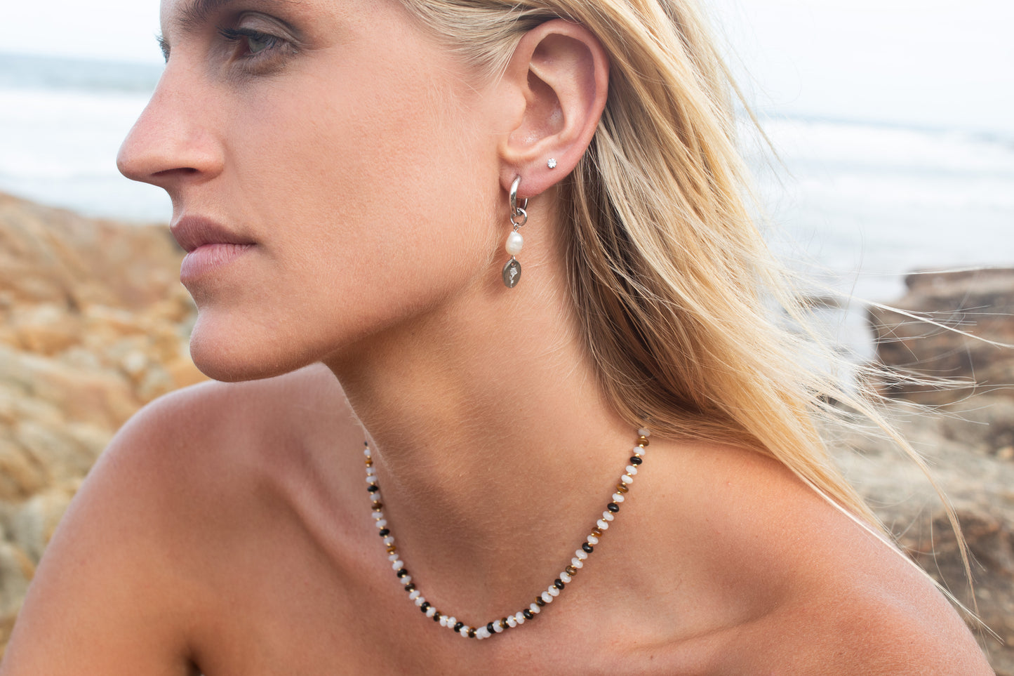 Beach Flower Earrings