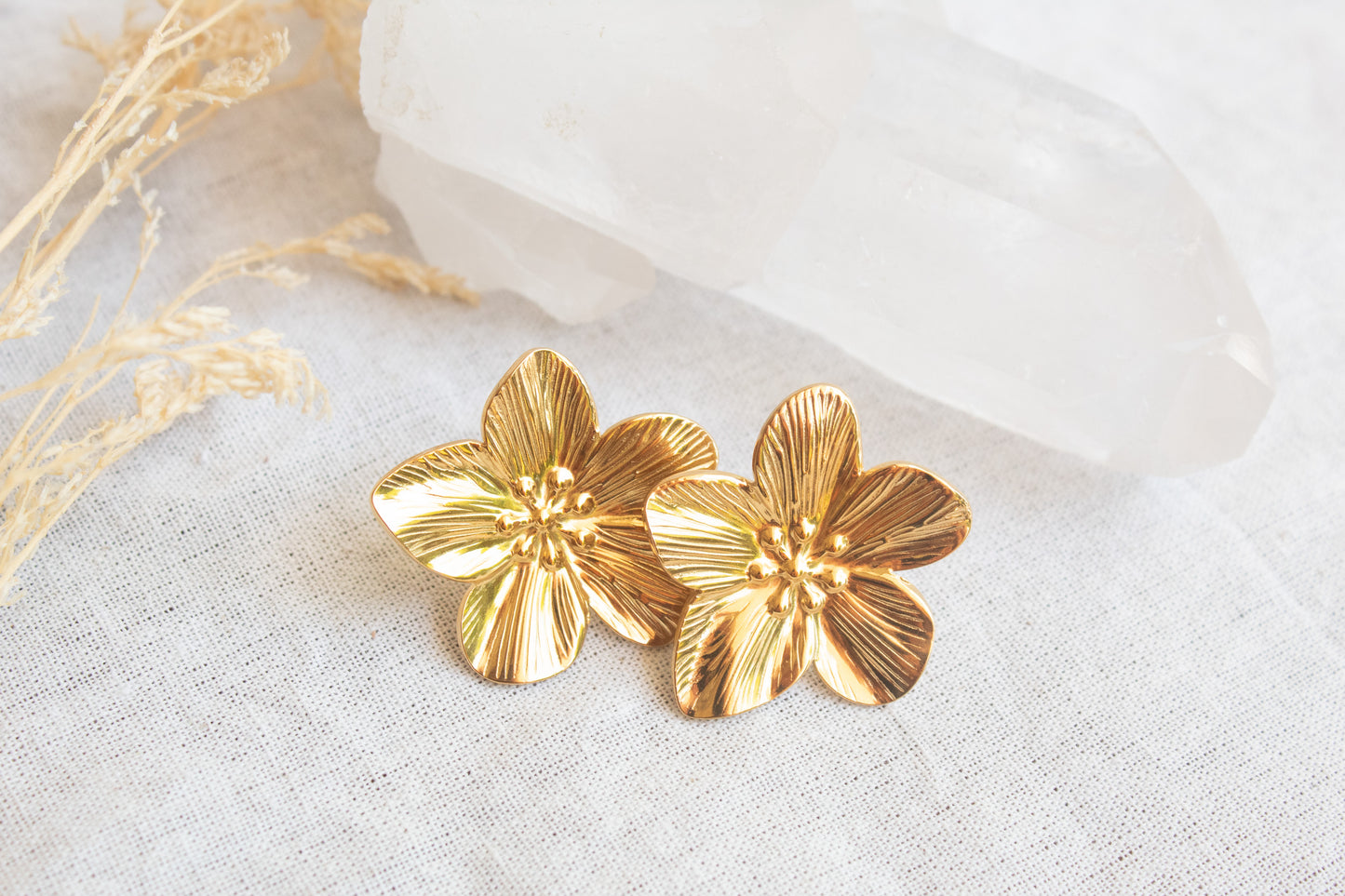 Earth Flower Earrings