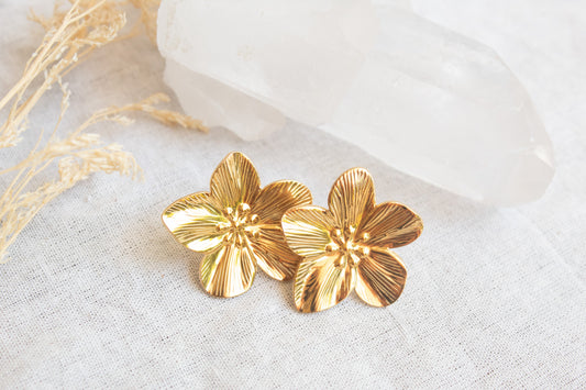 Earth Flower Earrings