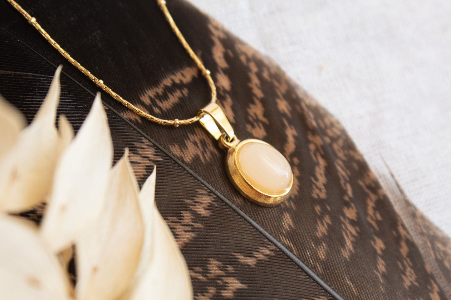 Pink Orbis Necklace