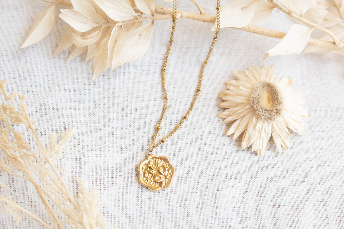 Native Flower Necklace