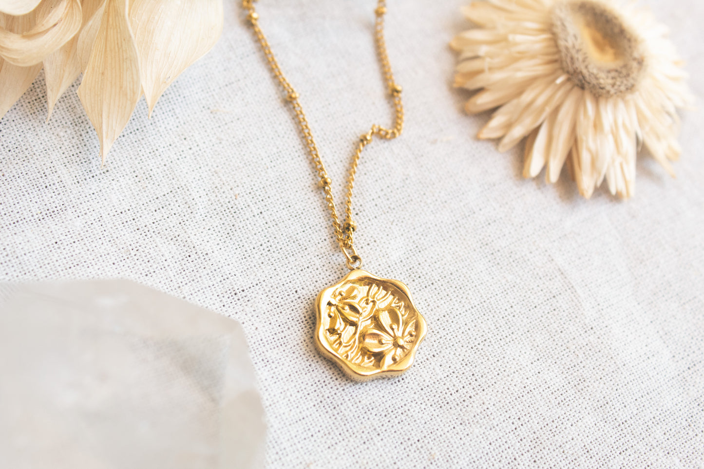 Native Flower Necklace