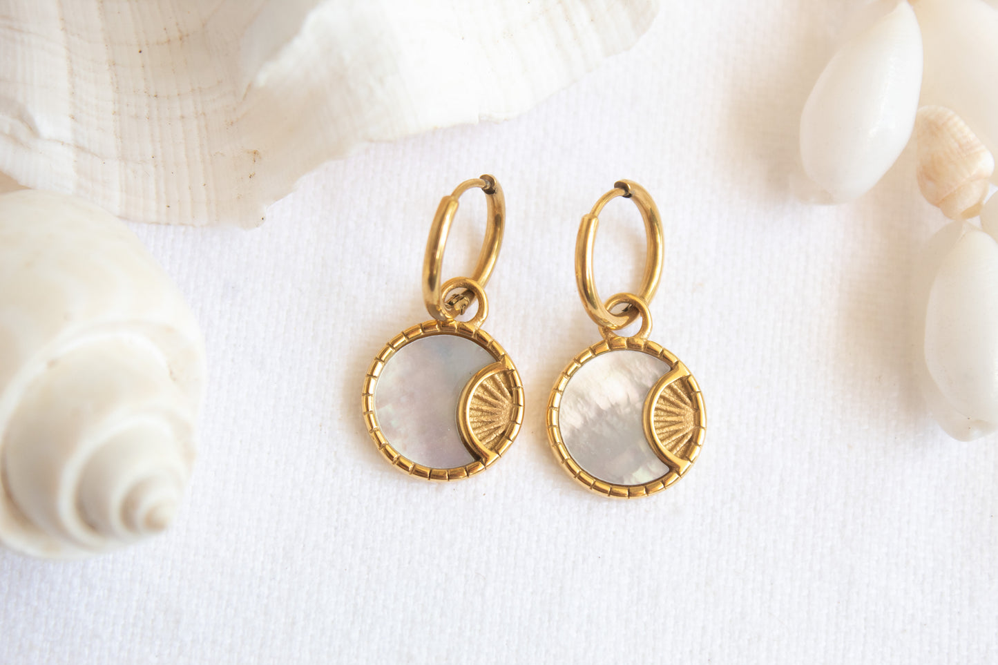 Goddess Shell Earrings