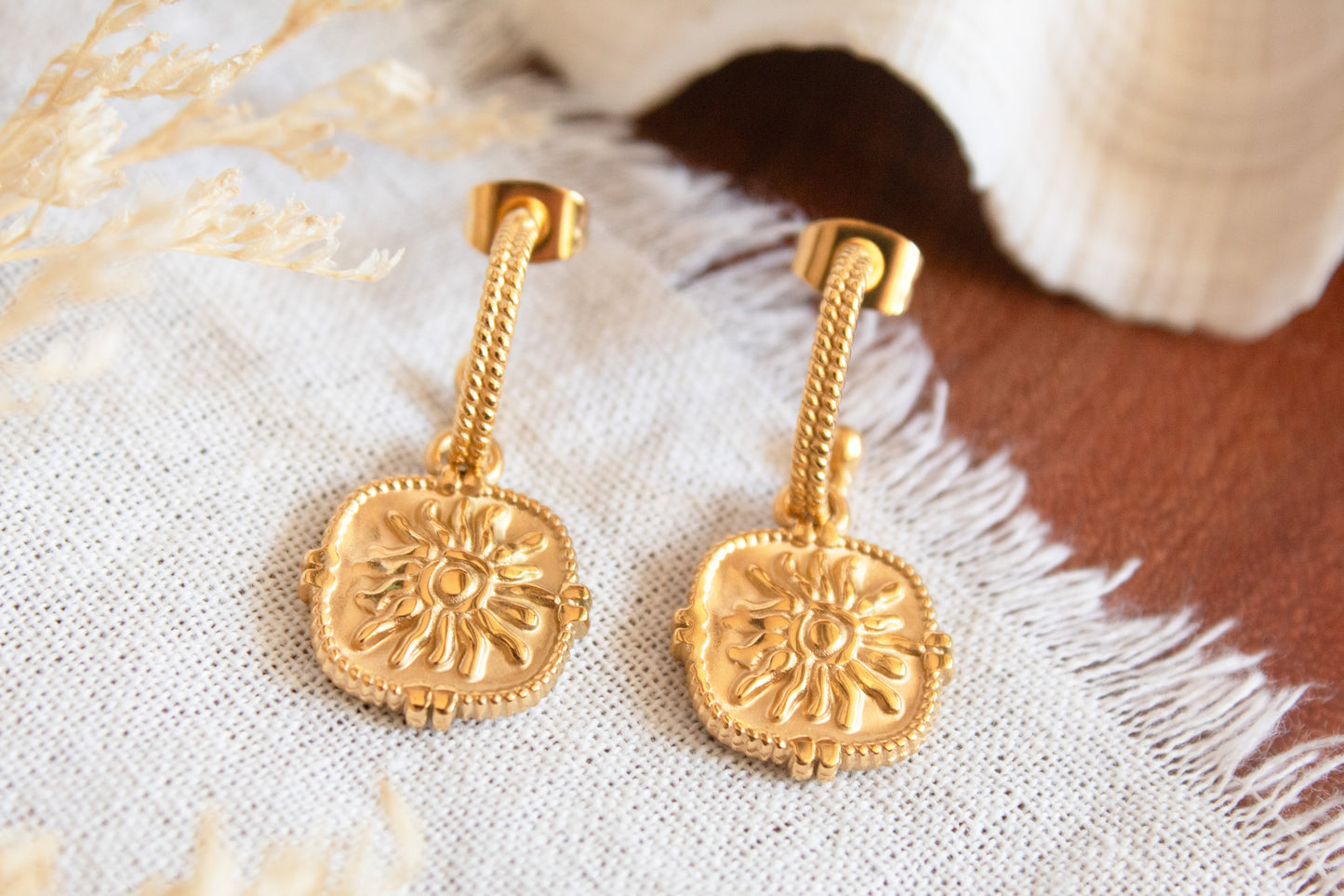 Divine Sun Earrings