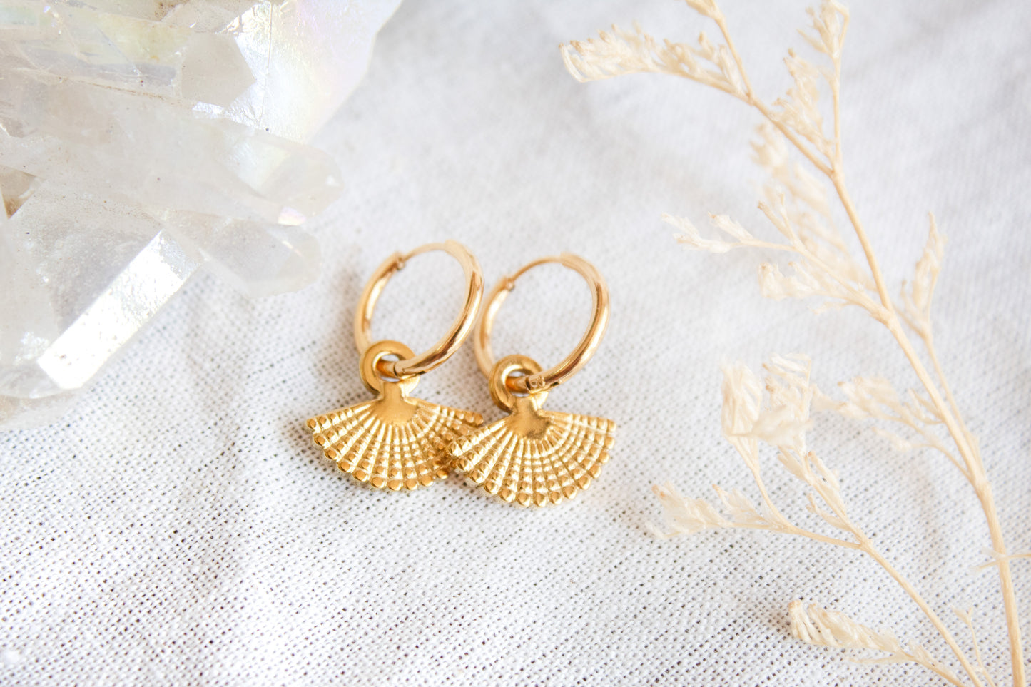 Bohemian Fan Earrings