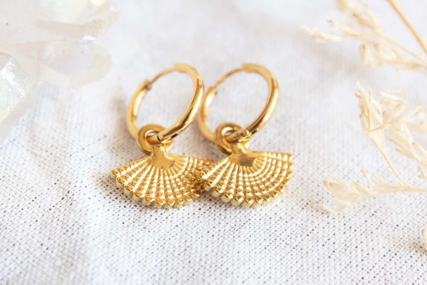 Bohemian Fan Earrings