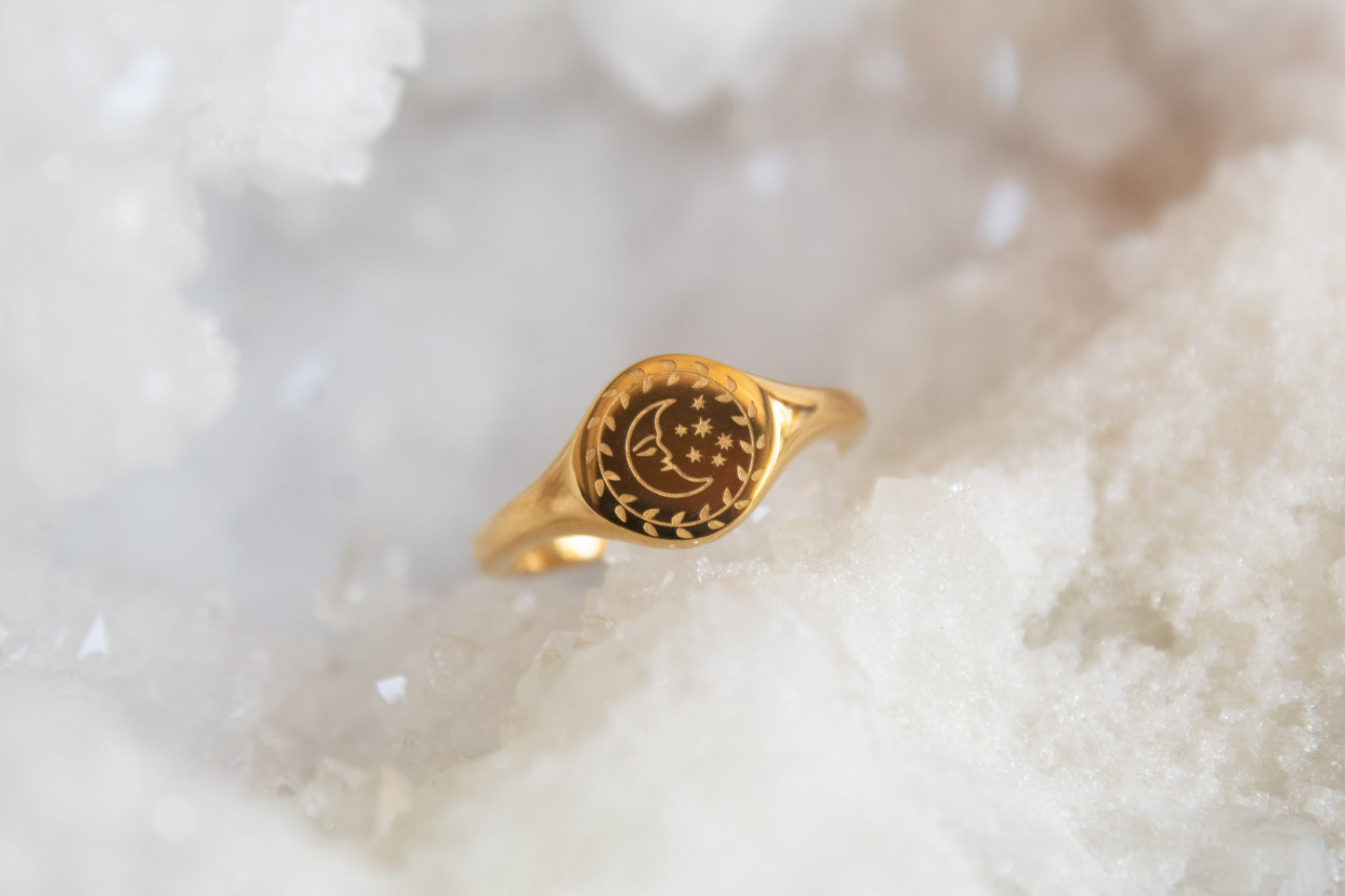 Moon Spirit Signet Ring