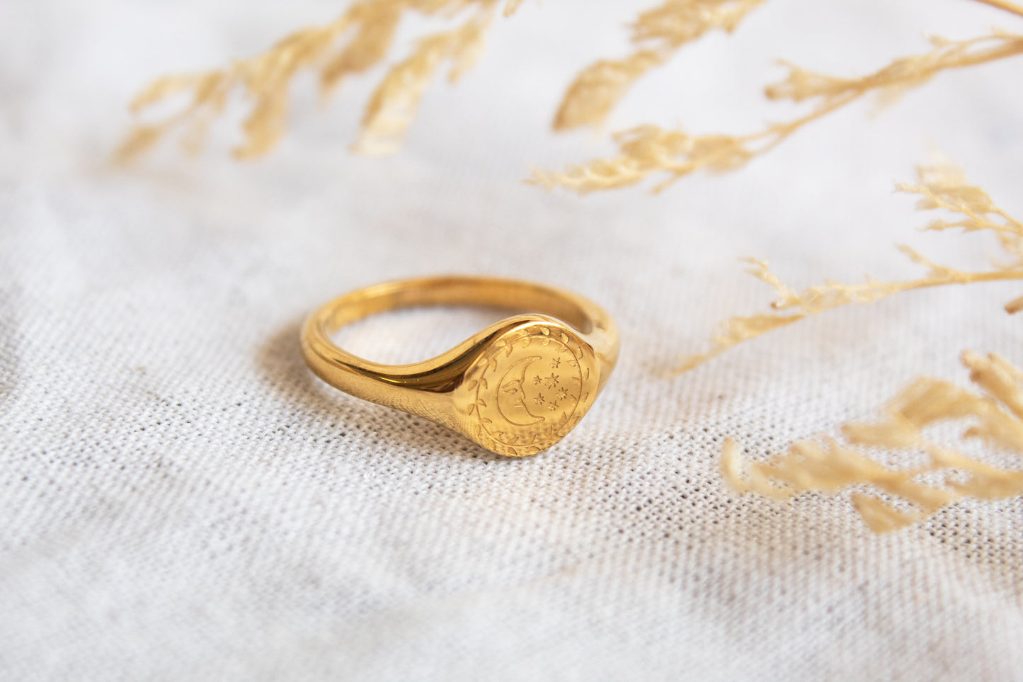 Moon Spirit Signet Ring