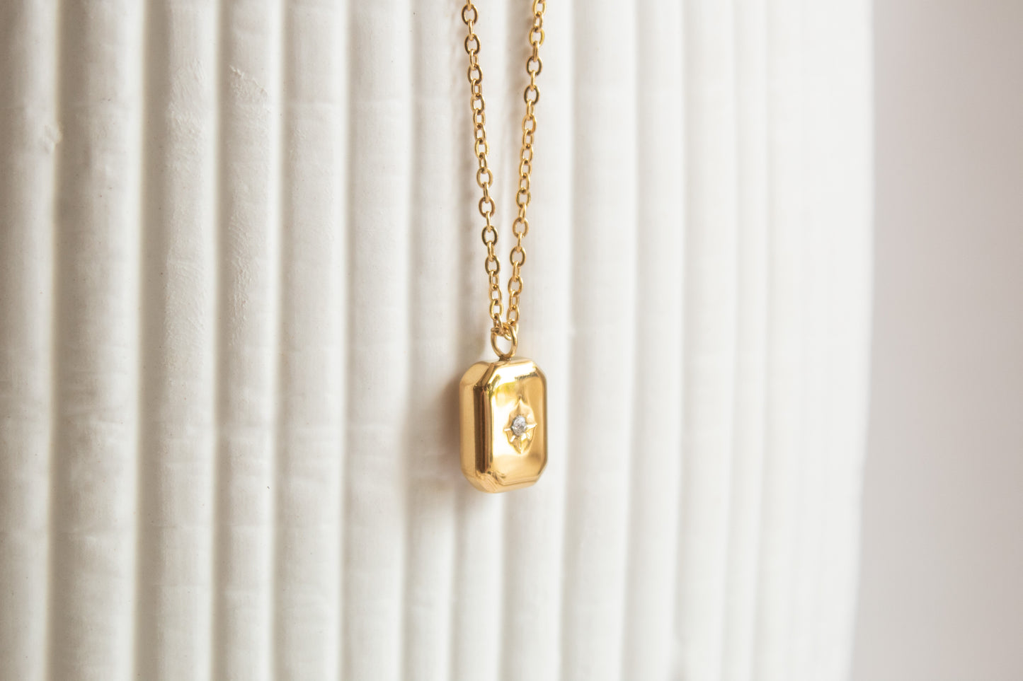 Star Rectangle Necklace