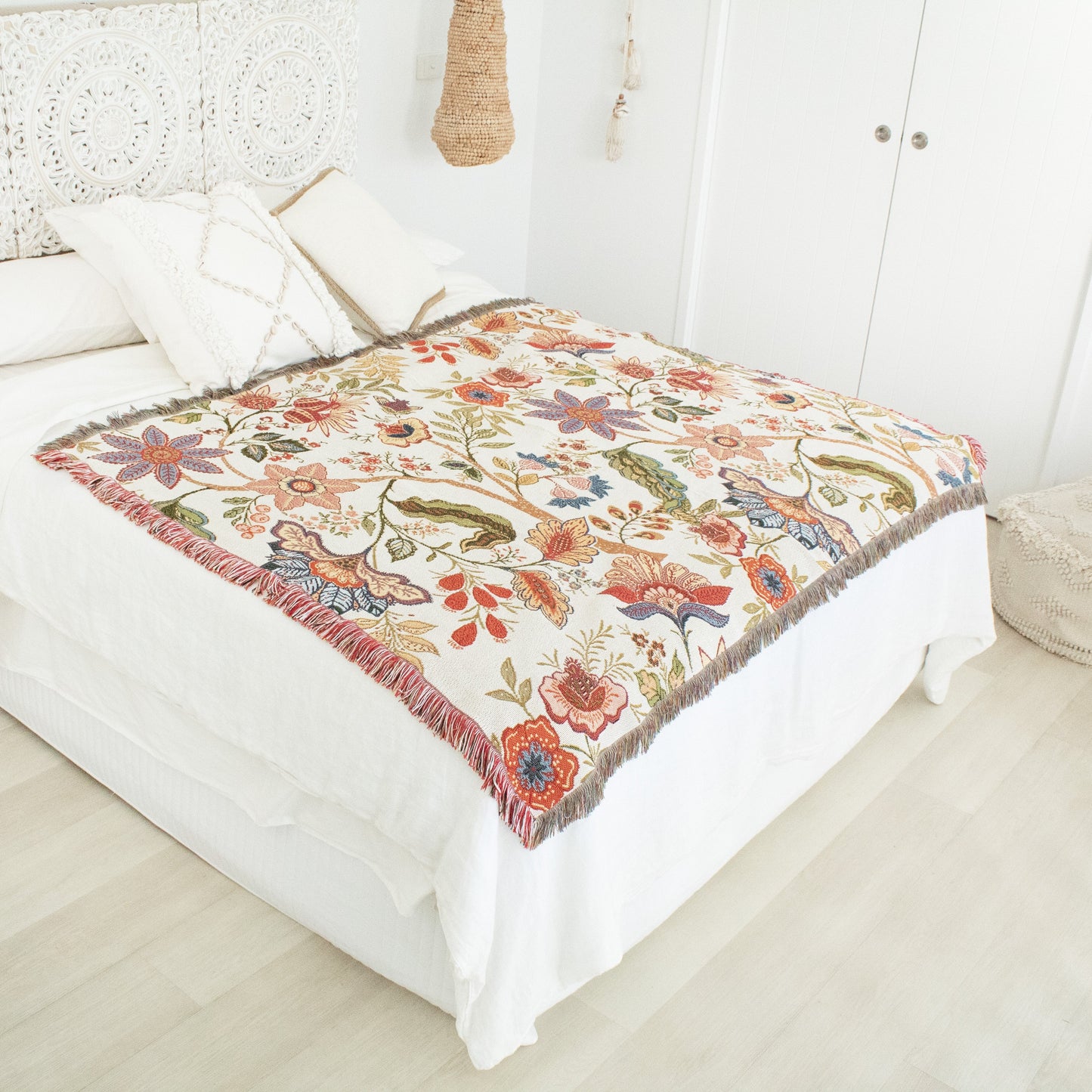 Sage & Blossom Blanket / Picnic Rug