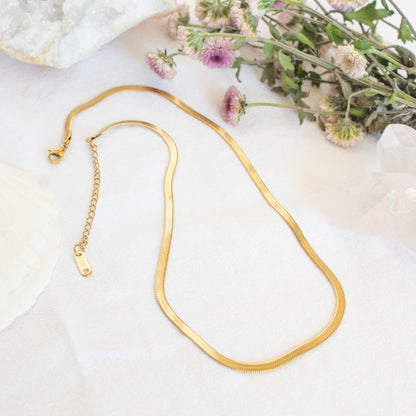 Sol Snake Chain Necklace