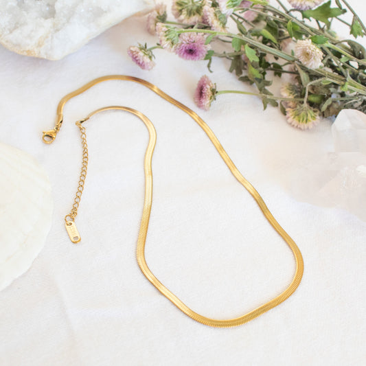 Sol Snake Chain Necklace