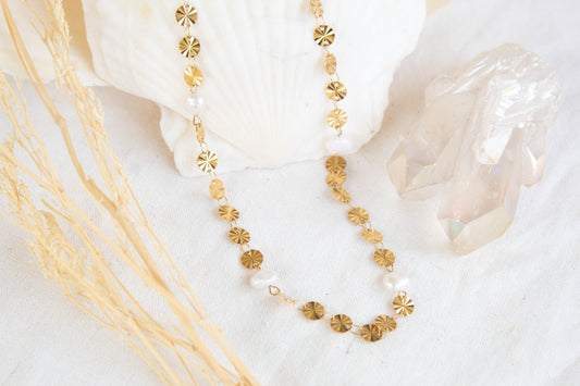Sunlight Pearl Necklace
