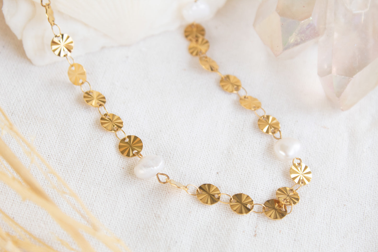 Sunlight Pearl Necklace