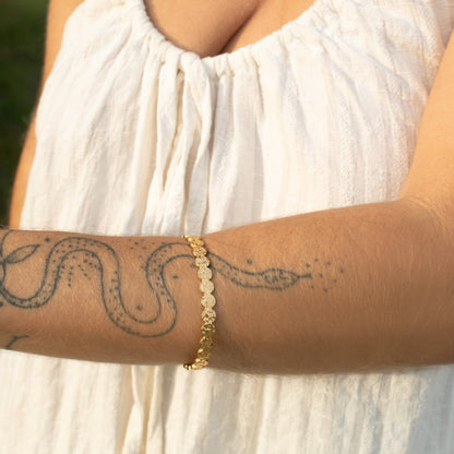 Gold Alchemy Bangle bracelet
