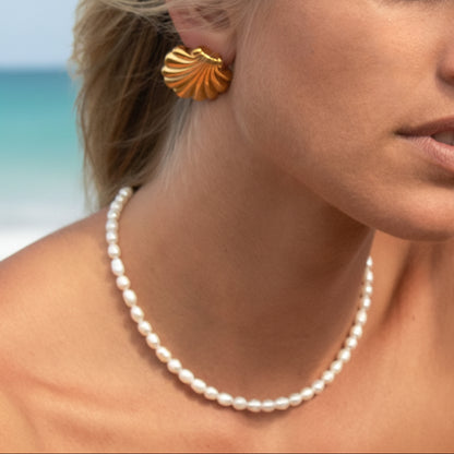 Serenity Tide pearl necklace