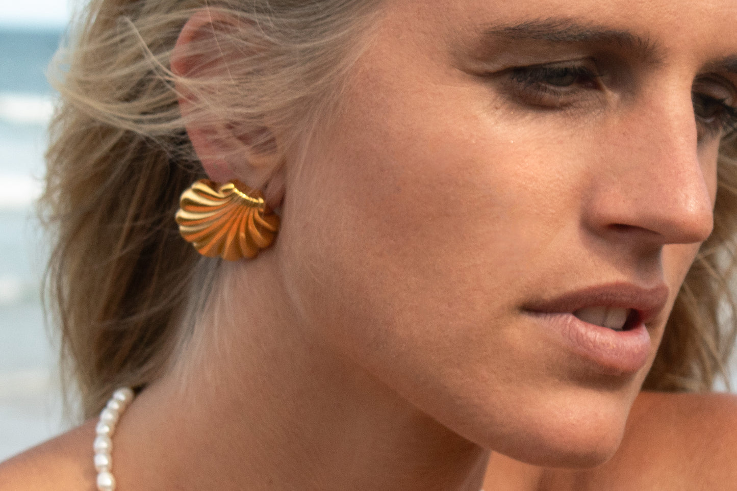 Sea Clam Earrings