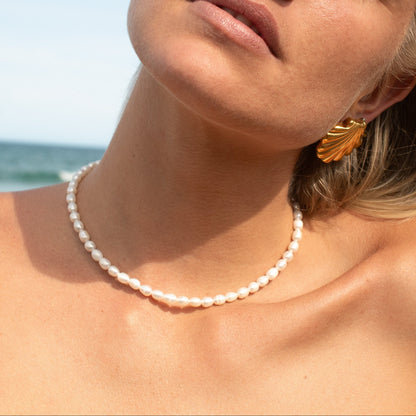 Serenity Tide pearl necklace