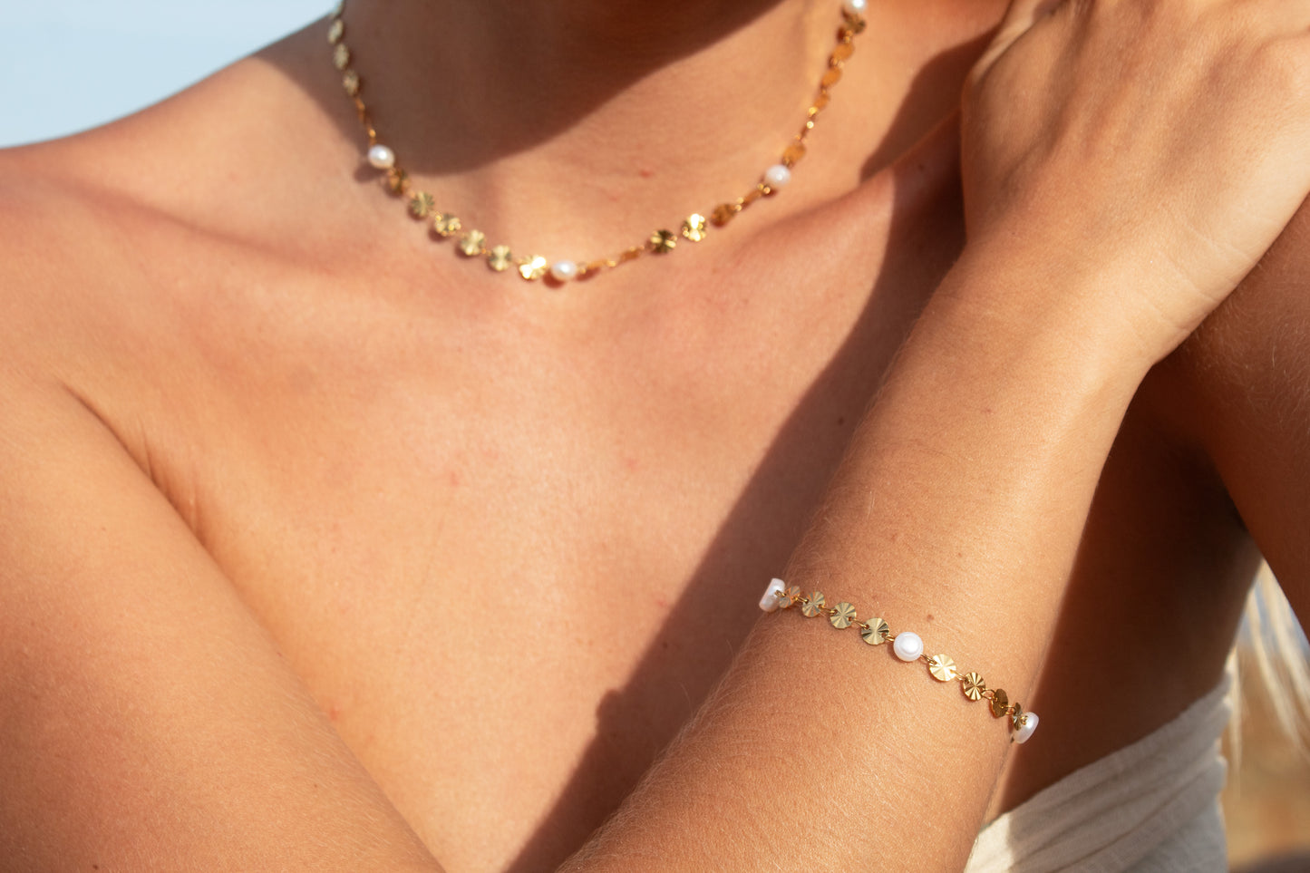 Sunlight Pearl Bracelet