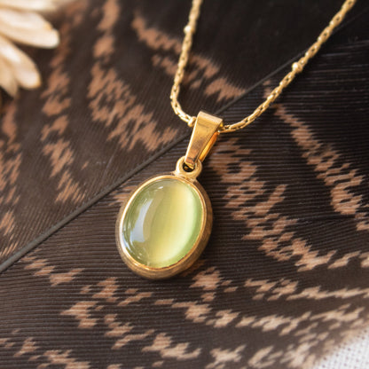 Green Orbis Necklace