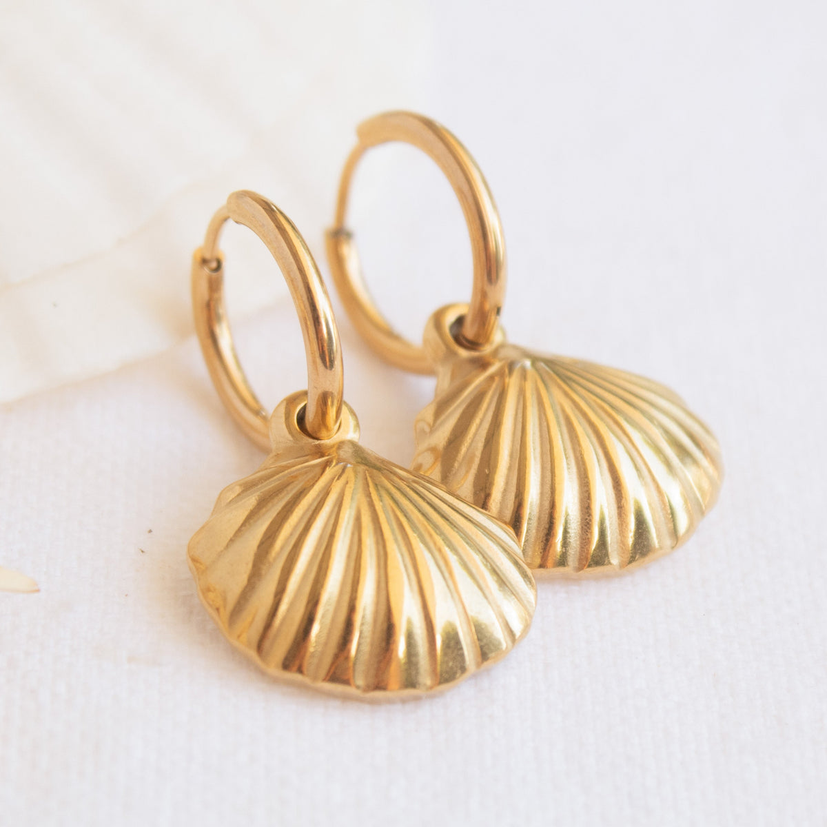 Mermaid Gold Earrings