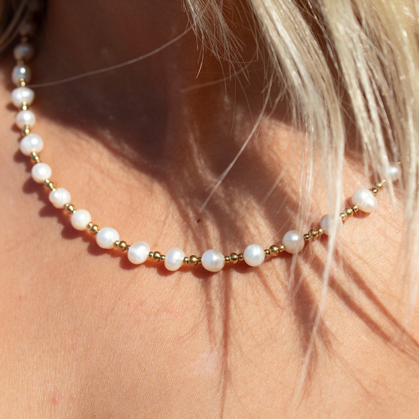 Iris Pearl Necklace
