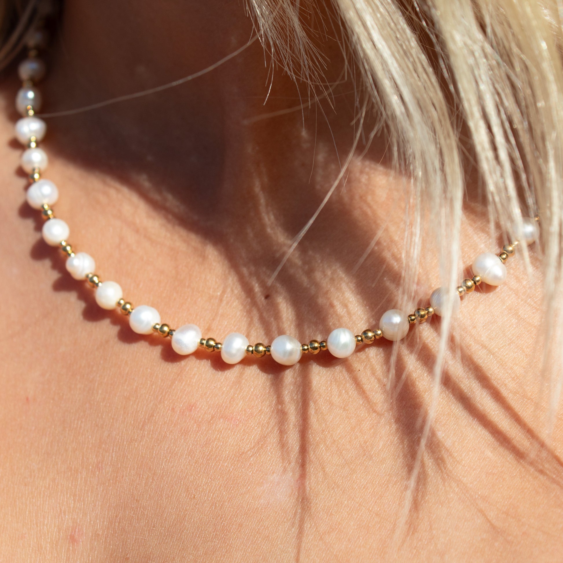 Iris Pearl Necklace