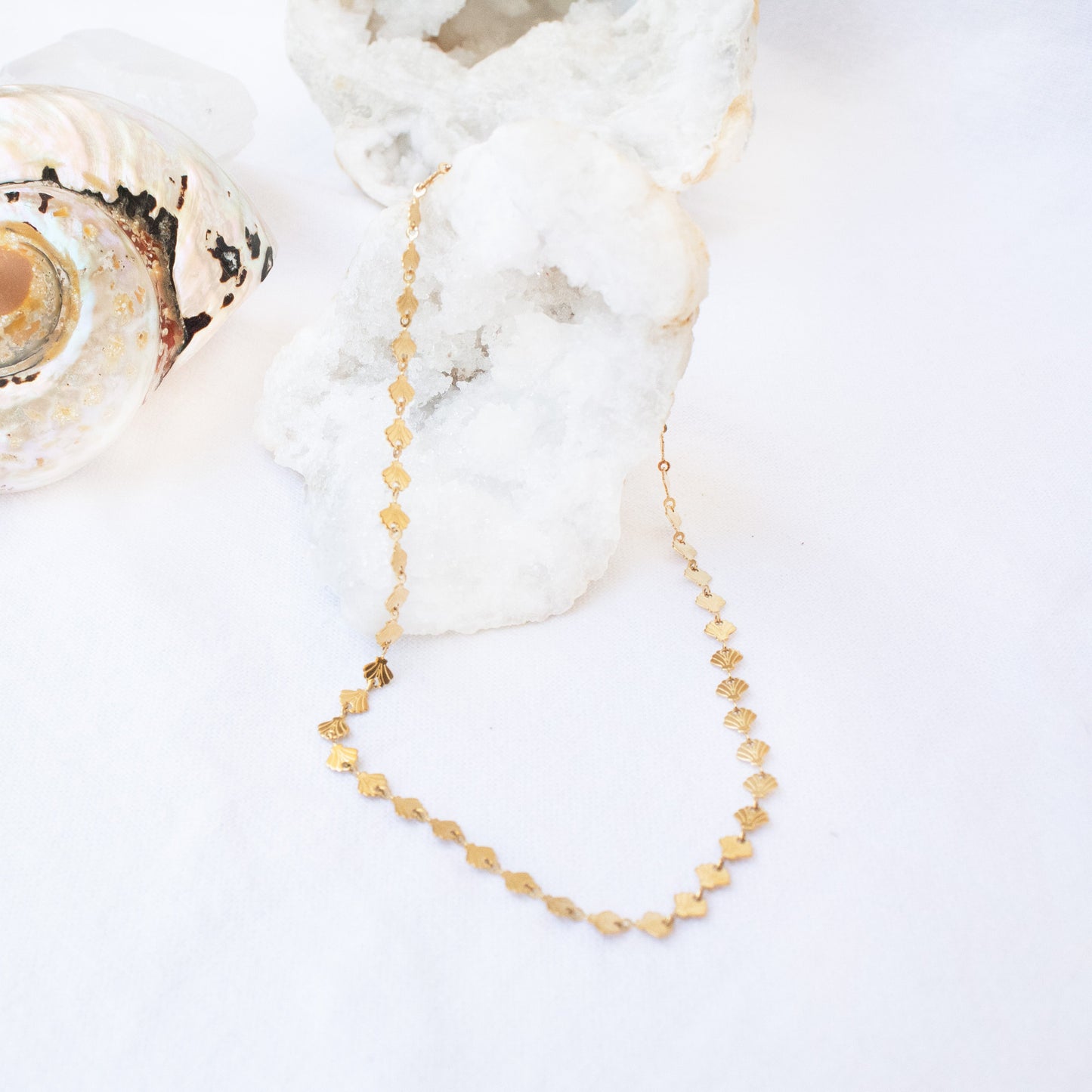 Mira Clam Necklace