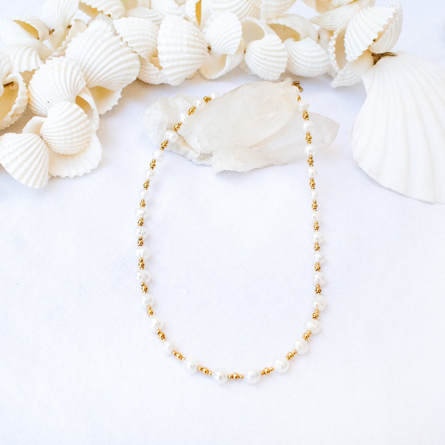 Iris Pearl Necklace